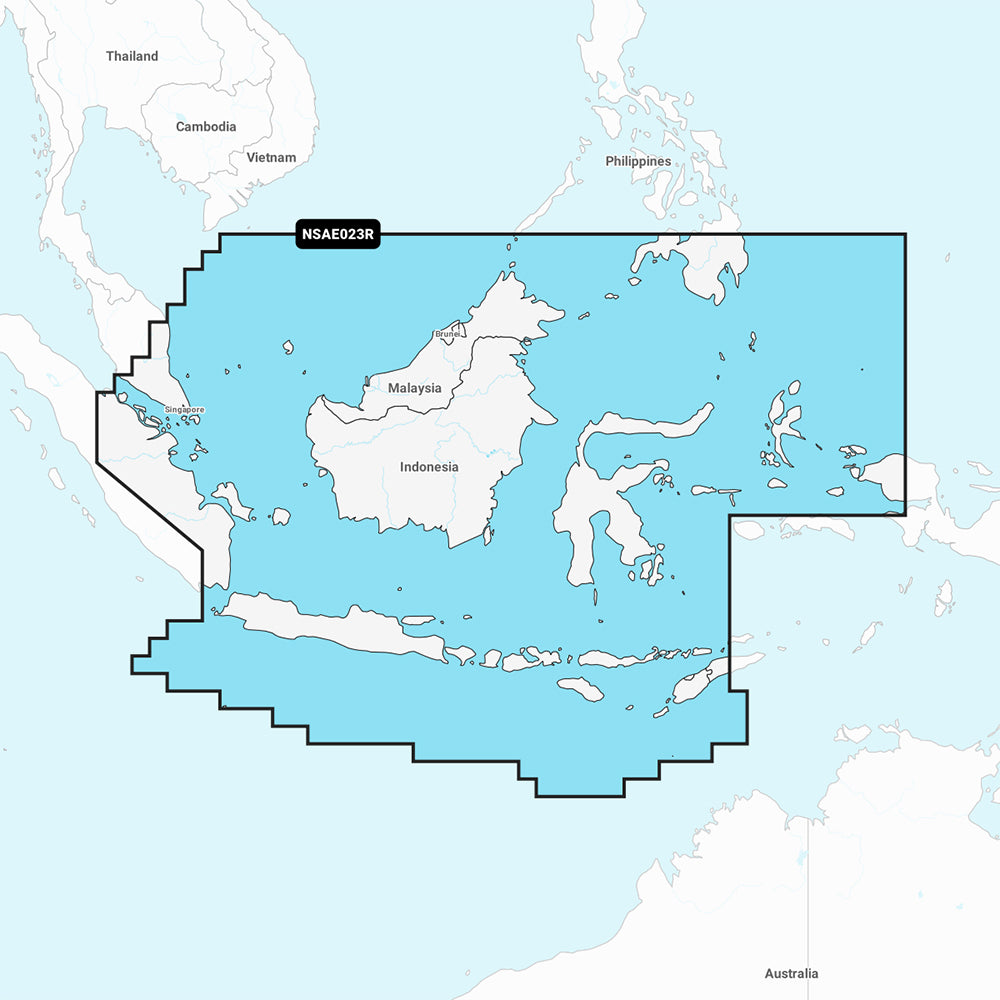 Garmin Navionics NSAE023R Java Borneo Marine Chart 010C122120 - Atlantic  Rigging Supply