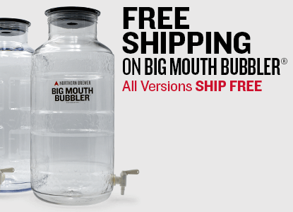 FREE SHIPPING on Big Mouth Bubblers®  No minimum purchase required!