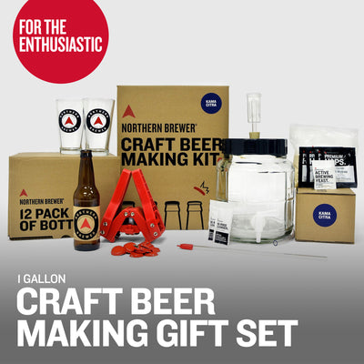 For the Enthusiastic. Craft Beer Making Gift Set