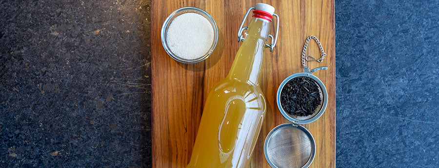How To Make Homemade Kombucha Tea (Step-by-Step Recipe)