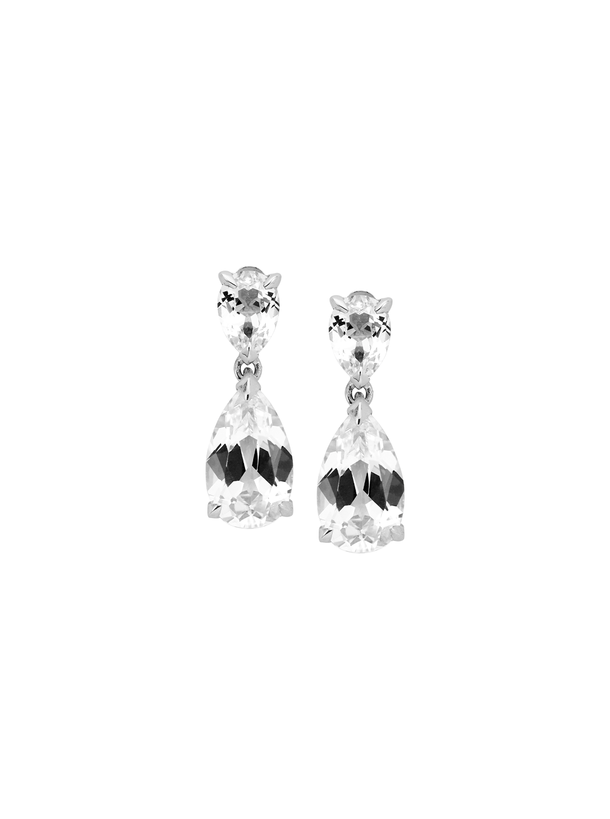 Brass white,black Pearl Loop Earrings, Size: 3.5 at Rs 100/1 pair in  Yavatmal