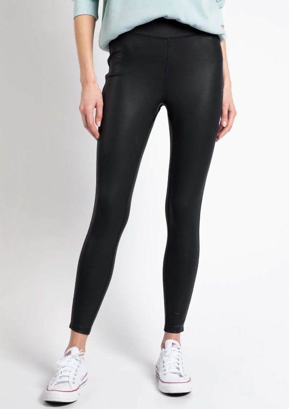 Tara Faux Leather Full Length Leggings