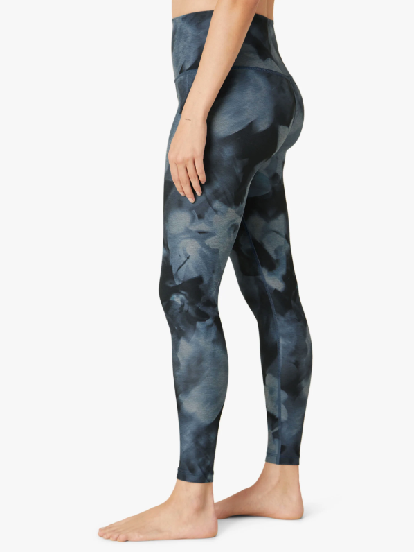 Spacedye Caught in the Midi High Waisted Legging - Wayfinder Blue-Wave