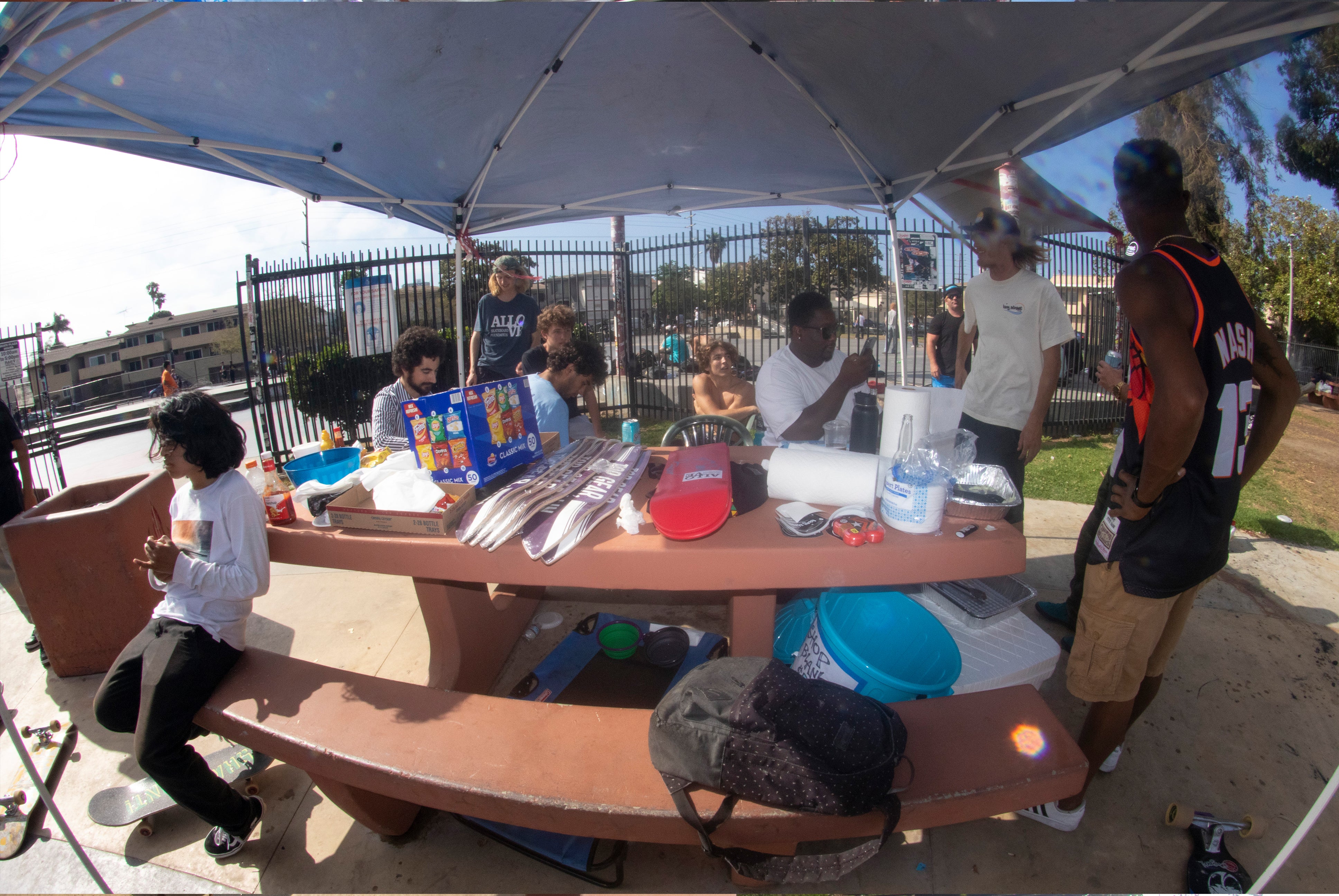 BAYSTREET BOARDS BBQ STONER SKATE PARK [ Cosmic Demise ]