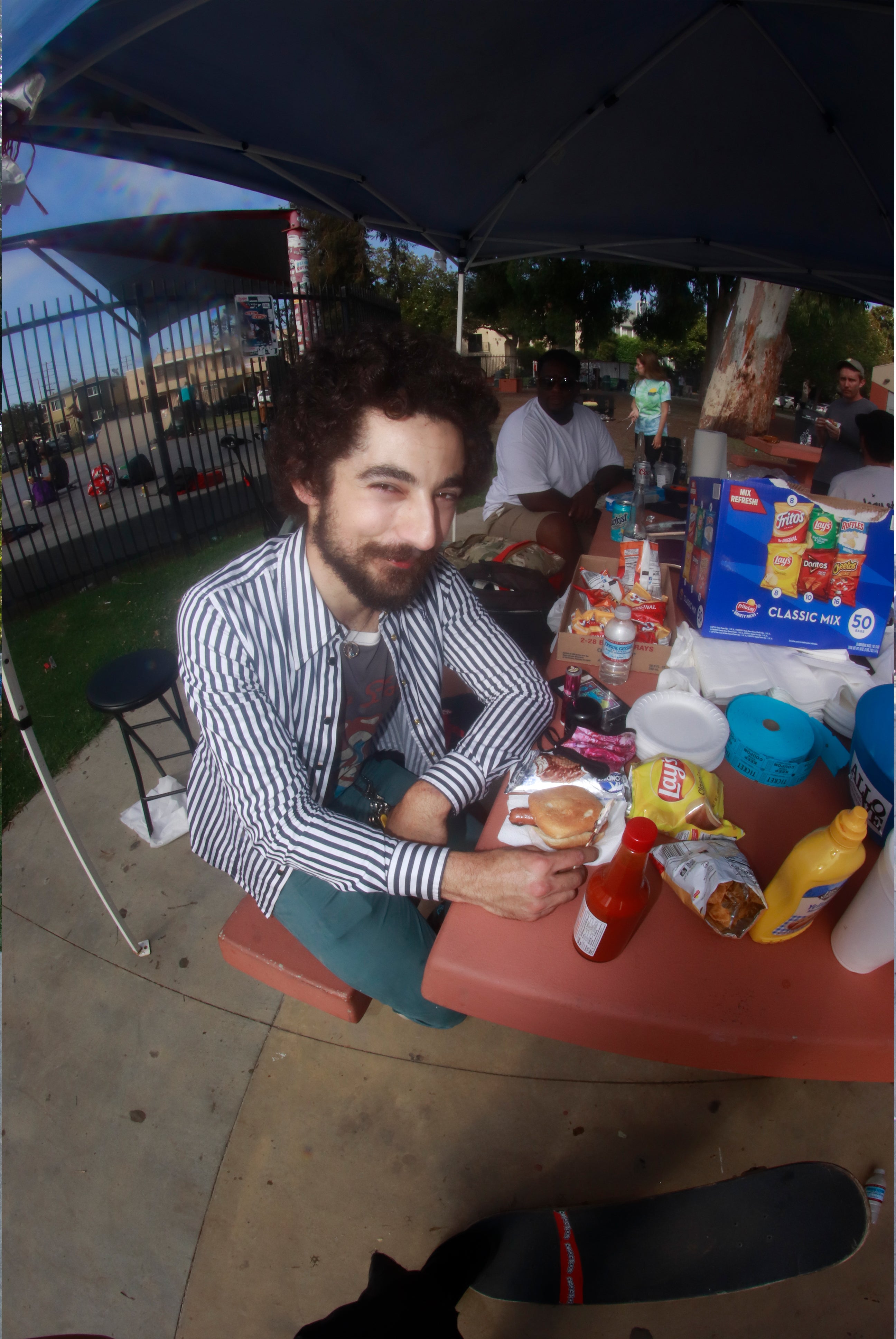 BAYSTREET BOARDS BBQ STONER SKATE PARK [ Cosmic Demise ]