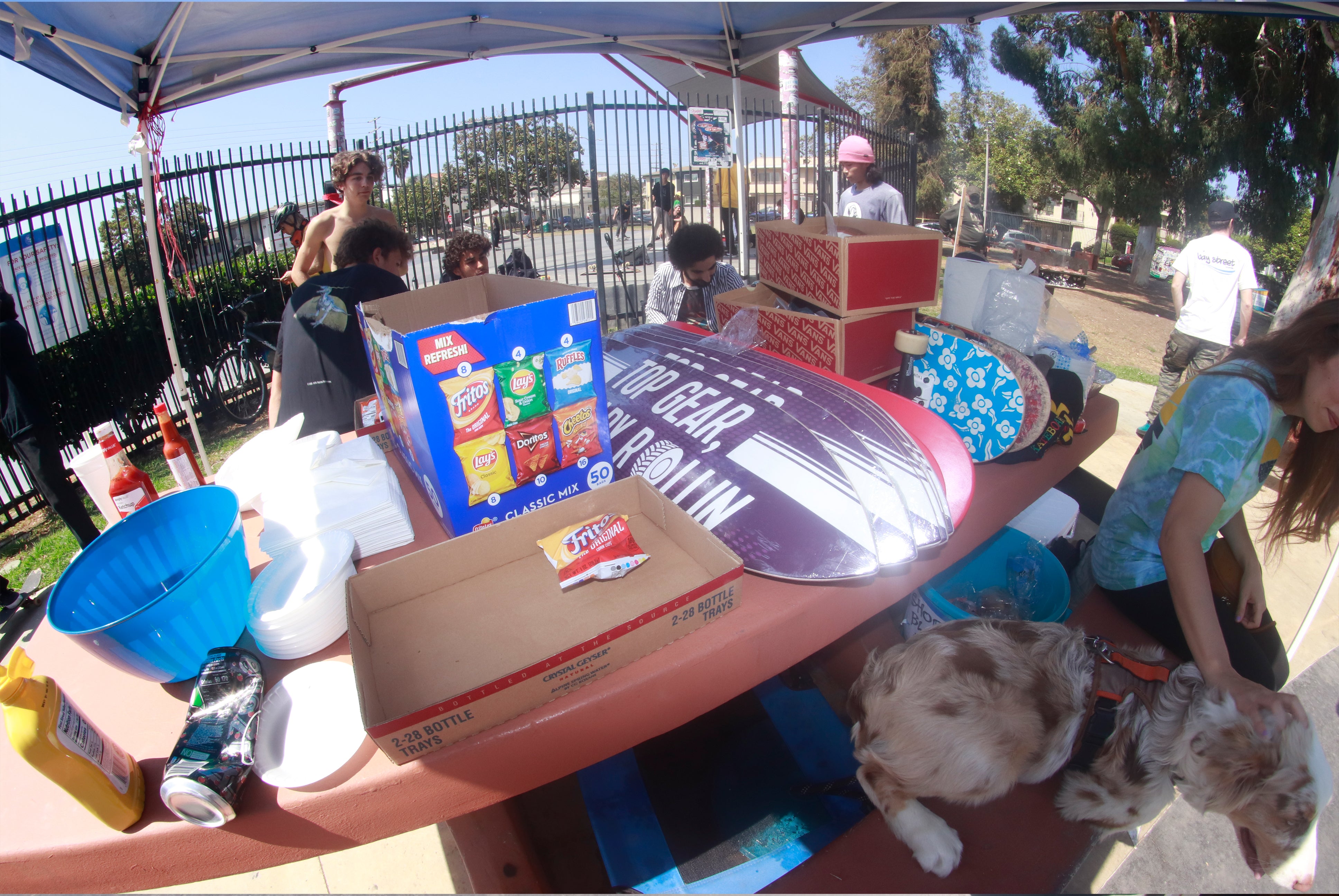 BAYSTREET BOARDS BBQ STONER SKATE PARK [ Cosmic Demise ]