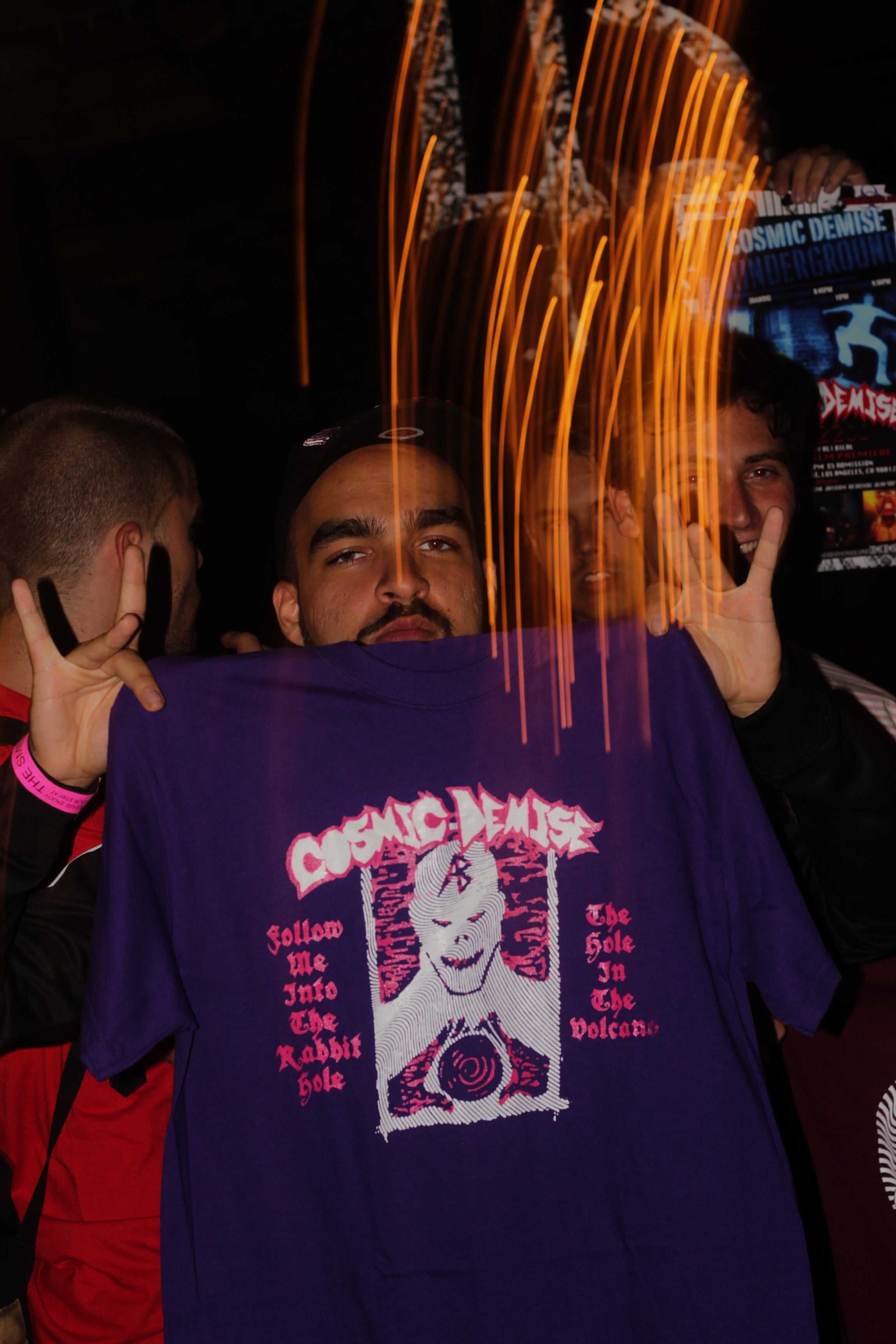 COSMIC DEMISE " CDVX2200 " Film Premiere at The Smell ( Diego Molina Photos )