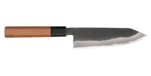 Kikuichi Cutlery | Kuro Kurouchi Carbon Steel Clad Gyuto