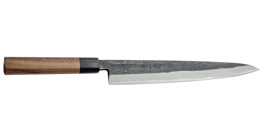 Kikuichi Cutlery | Kuro Kurouchi Carbon Steel Clad Gyuto