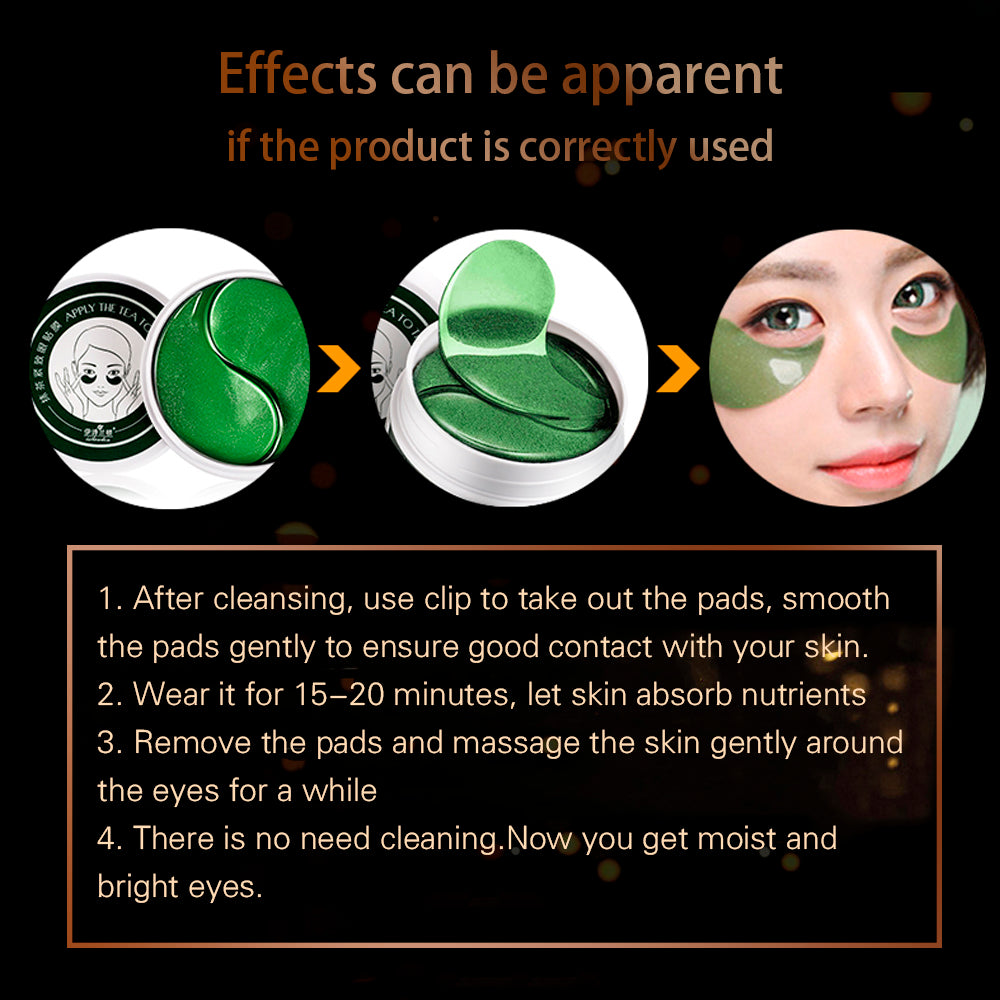 how to apply eye mask