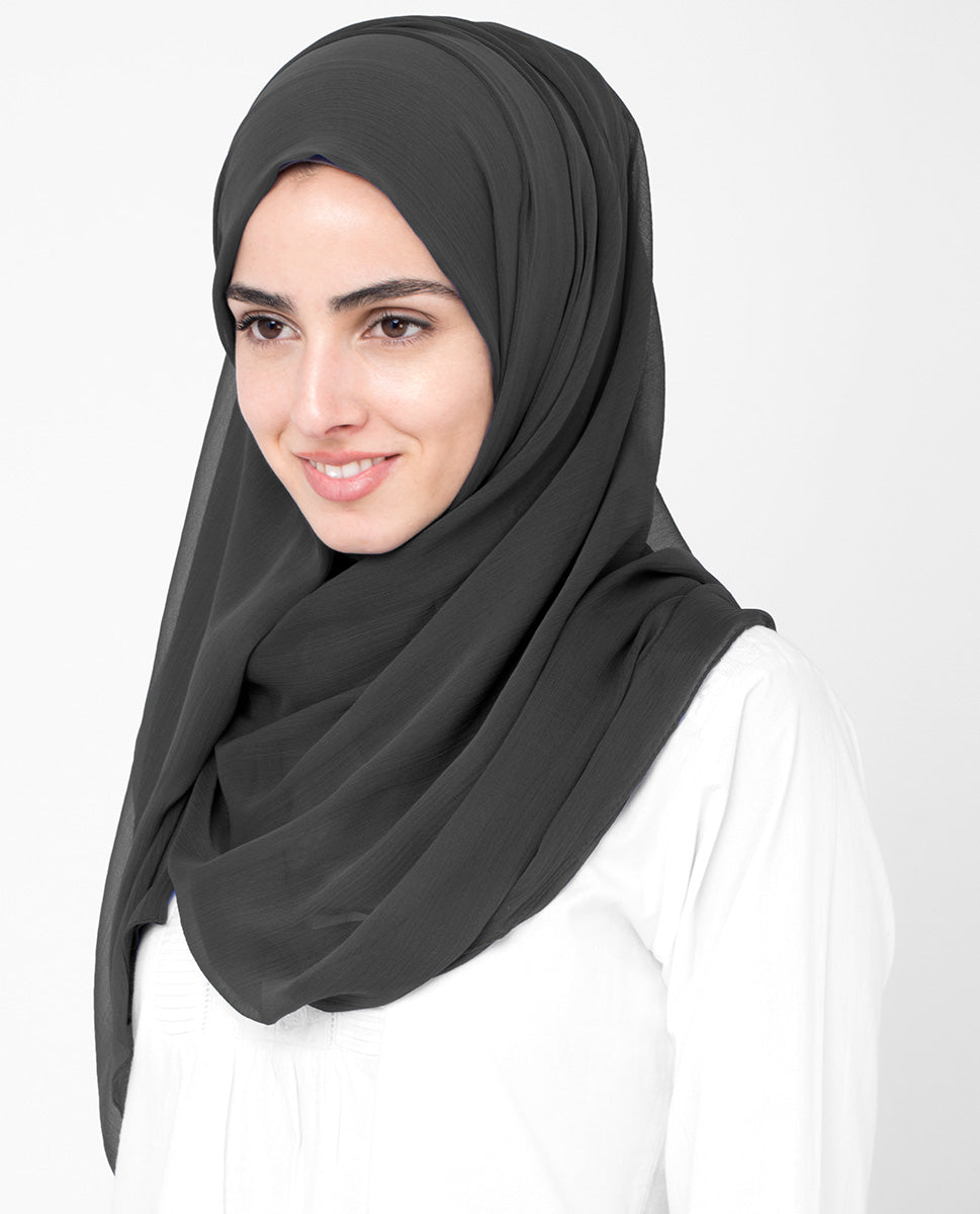 Byblos Fashion Hijab Scarf Pin in #12 Charcoal Gray