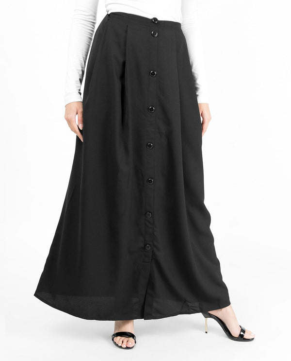 black modest skirt