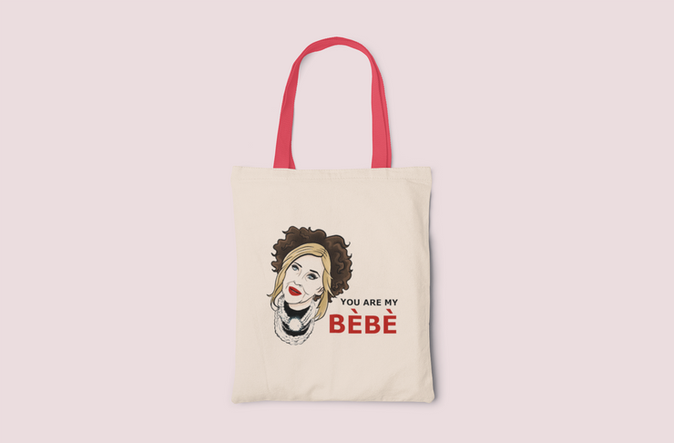 salvar disco propiedad Moira Rose You Are My Bebe Canvas Tote Bag – Calm Down Caren