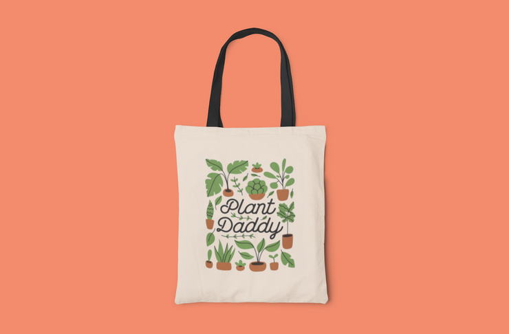 Plant Daddy Canvas Tote Bag – Calm Down Caren