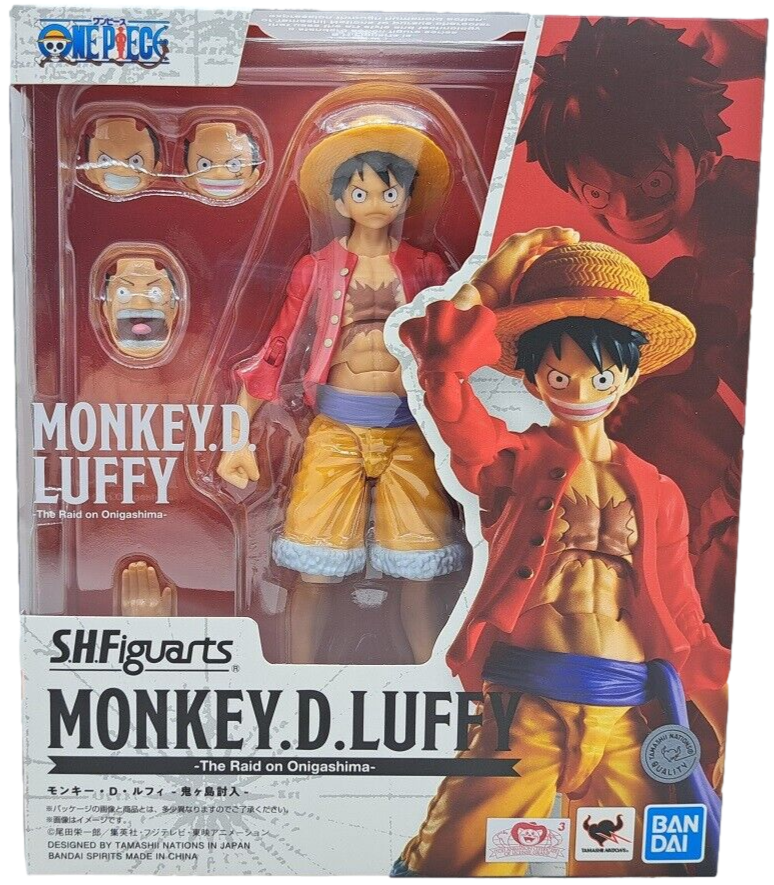 Tamashii Nations S.H. Figuarts - One Piece - Monkey D. Luffy [Raid on  Onigashima] - Newtype