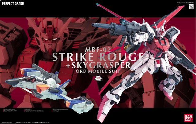 Bandai PG MBF-02 Strike Rouge + Skygrasper - Newtype