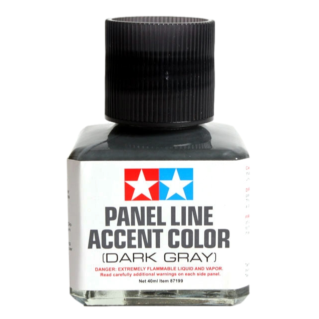 Tamiya 87140 Panel Line Accent Color Dark Brown 40ml - WAH WAH