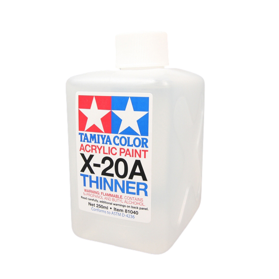 Tamiya Acrylic Mini X-20A Thinner / Tamiya USA