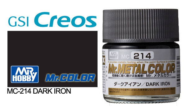 GSI Creos Mr. Hobby Mr.Metal Color Model Paint: Brass