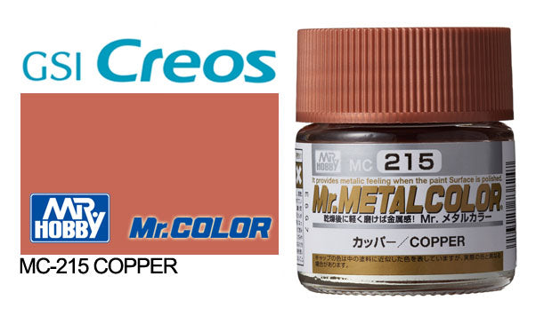 Mr.Metal Color Model Paint: Copper