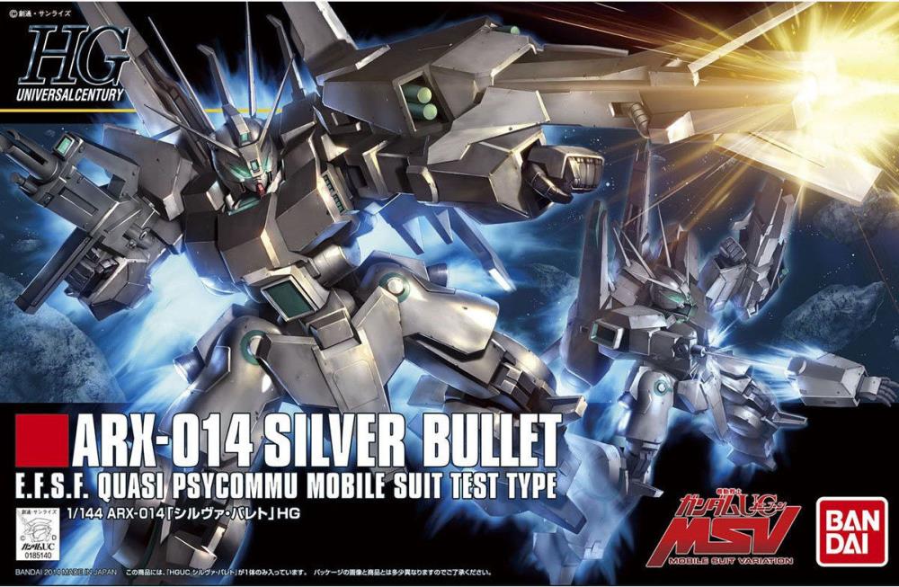 Bandai HGUC 170 Silver Bullet - Newtype