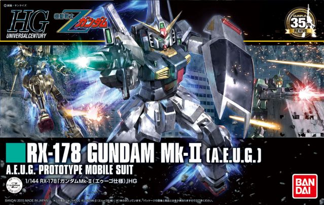 Bandai HGUC 193 RX-178 Gundam Mk-II (A.E.U.G.) - Newtype