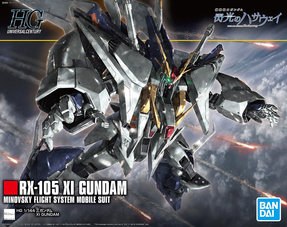 Bandai HGUC 238 Xi Gundam - Newtype