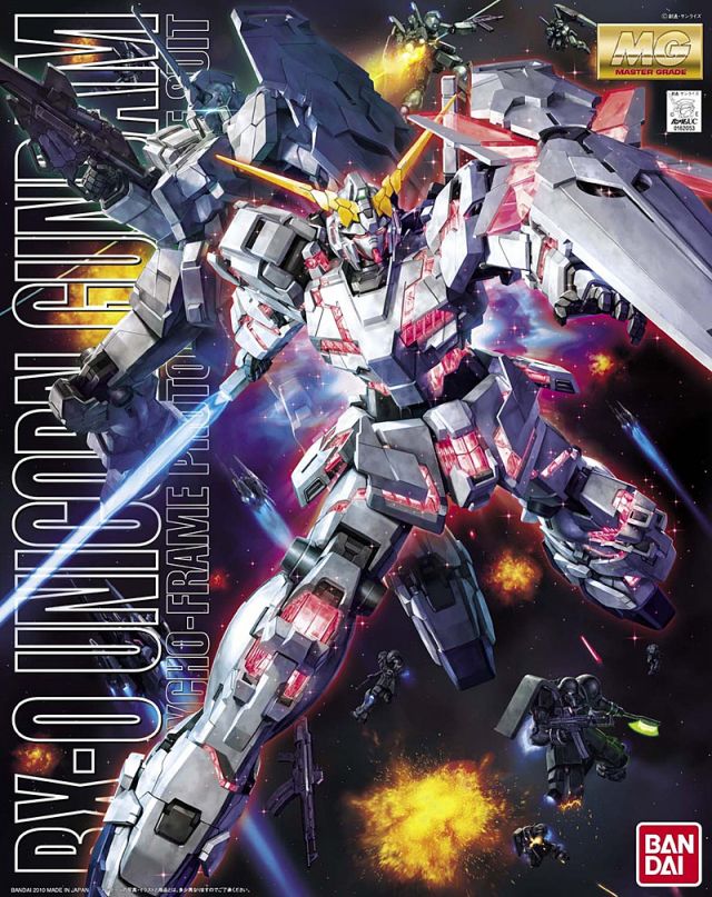 Bandai MG RX-0 Unicorn Gundam - Newtype