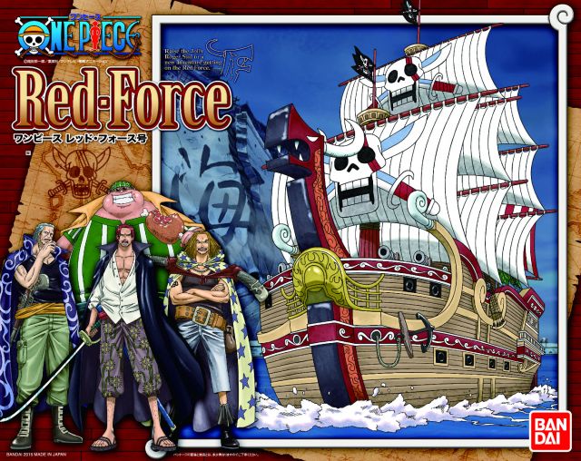  Bandai Hobby Sailing Ship Collection Red Force One Piece Model  Kit : Arts, Crafts & Sewing