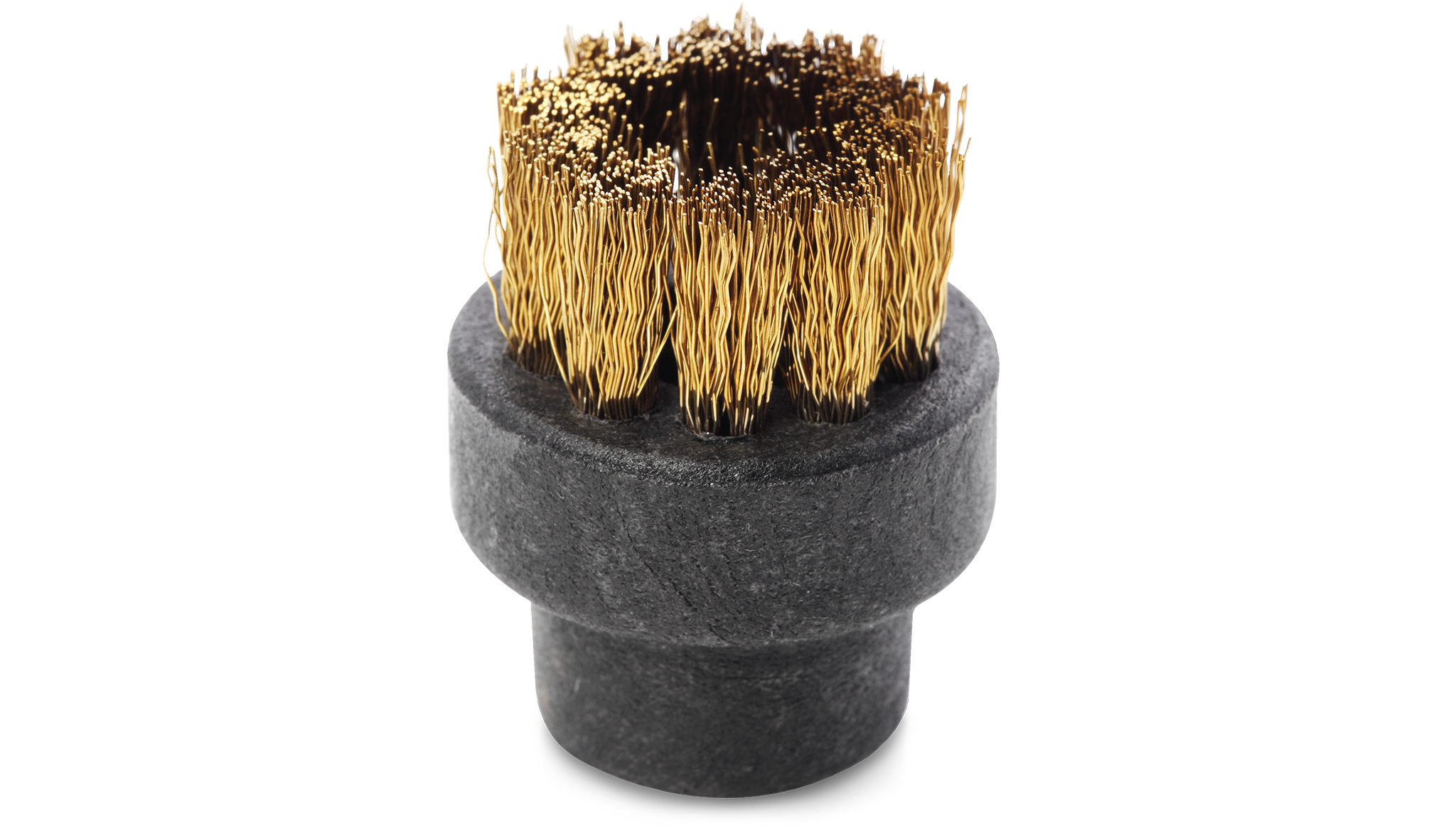 A pack of 10 brass detail brushes for your Dupray steam cleaner