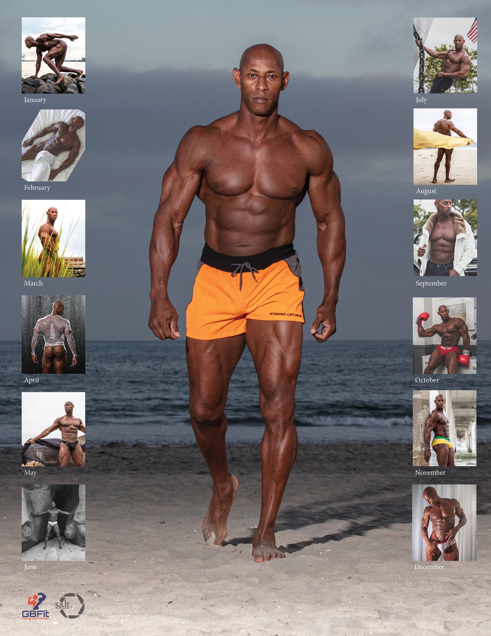 George Byrd Fitness 2020 Calendar – Salt Photography