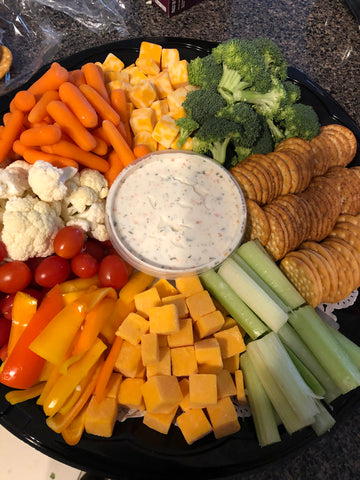 Carolima's Veggie and Cheese Display