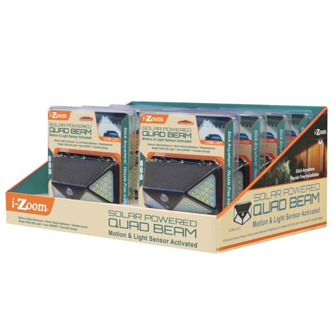 izoom solar flood light