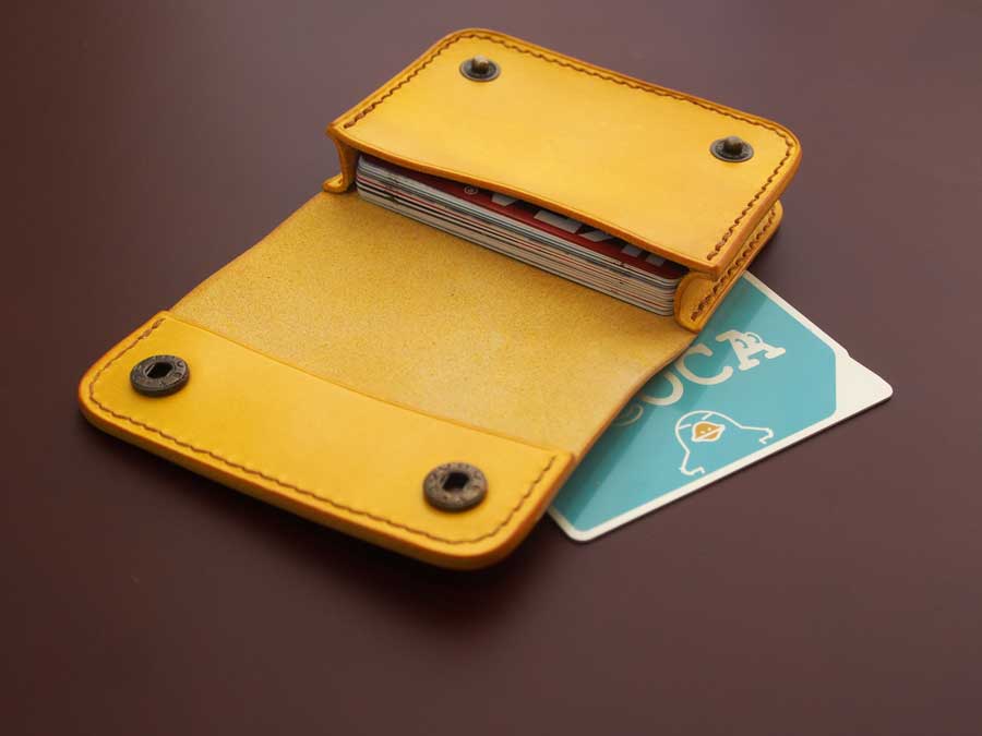 Leather Card Case Pattern – Leather Bag Pattern