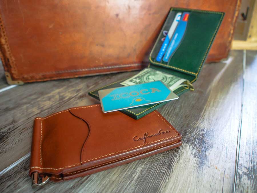 Leather Money Clip Wallet Pattern – Leather Bag Pattern