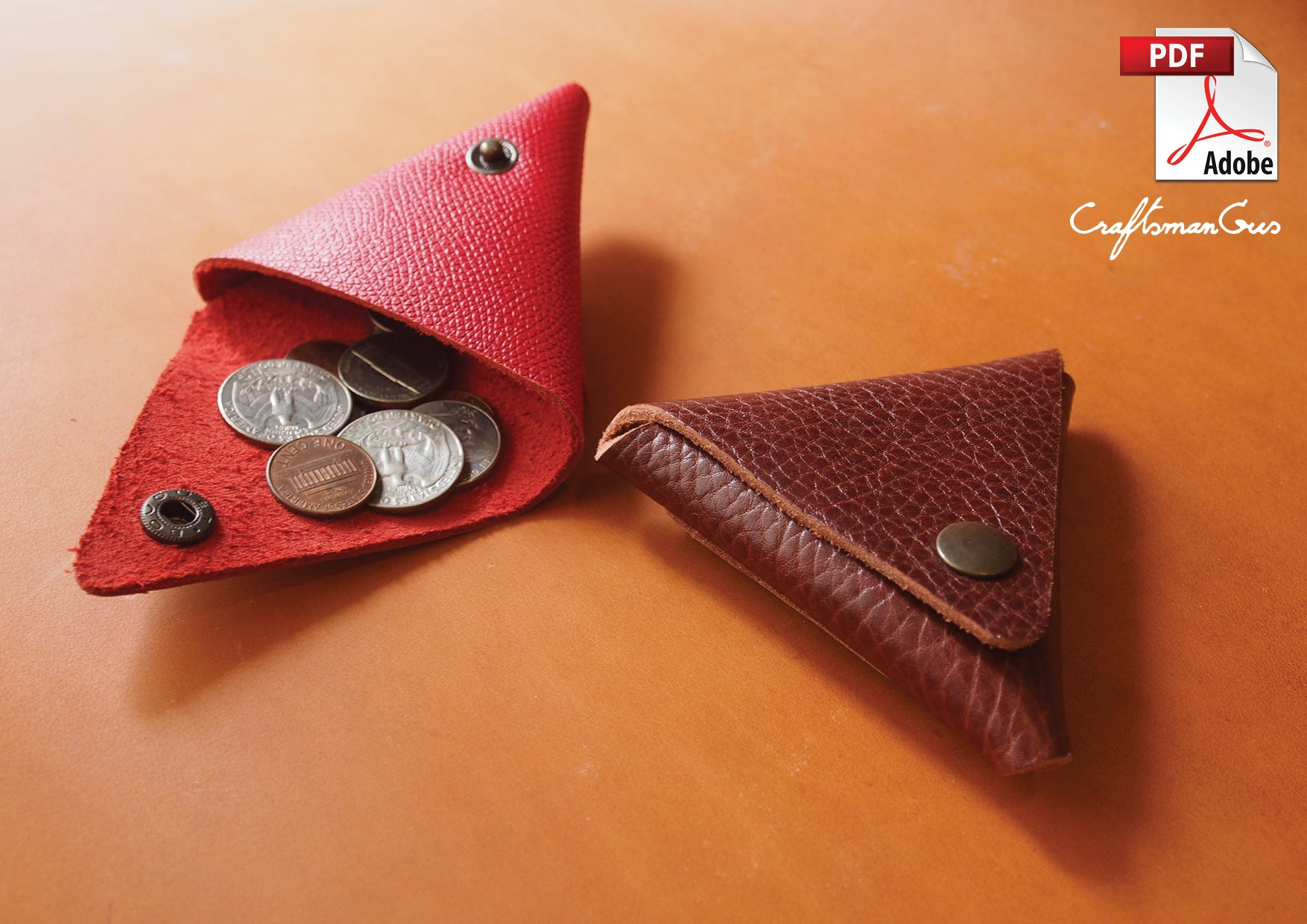 Leather Coin Purse Pattern – Leather Bag Pattern