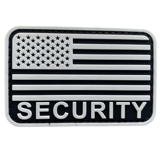 uuKen 8.5x3 inches Large Embroidered Fabric Security Guard Officer Mor