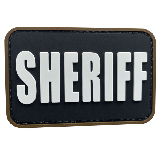 4x8 POLICE/SHERIFF Patch w/Hook VELCRO® — ATLAS