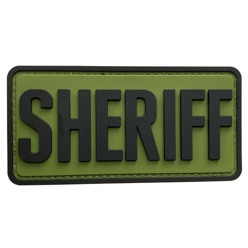 uuKen Small Deputy County Sheriff K9 Unit Morale Patch Tab Hook Back f