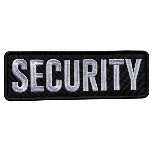 uuKen 3x2 inches Small Embroidery Fabric Security Patch for Caps Hats Law  Enforcement Uniforms Vest and Tactical Clothing Jackets