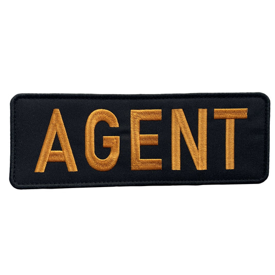 Recovery Agent Patch White Letters Embroidered Applique With Hook Loop  Fasteners Emblem Badge Patch - Patches - AliExpress