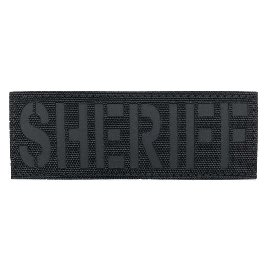 uuKen 3x2 inches Small PVC Rubber Police Deputy Sheriff American Flag