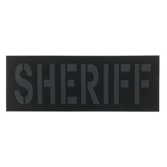 uuKen 3x2 inches Small PVC Rubber County Deputy Sheriff Department Dep