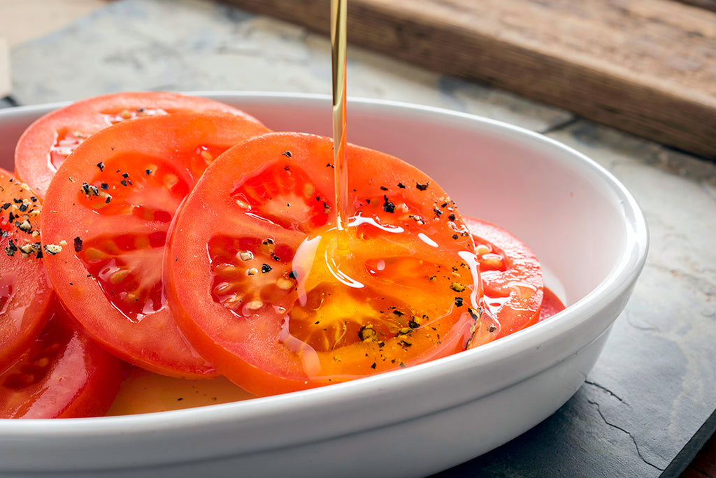 tomatoes and olive oil