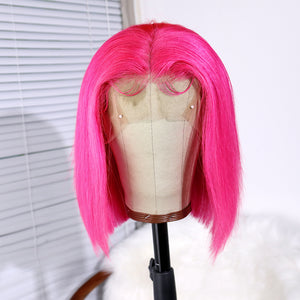 dark pink wig