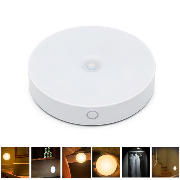 rechargeable led motion sensor light