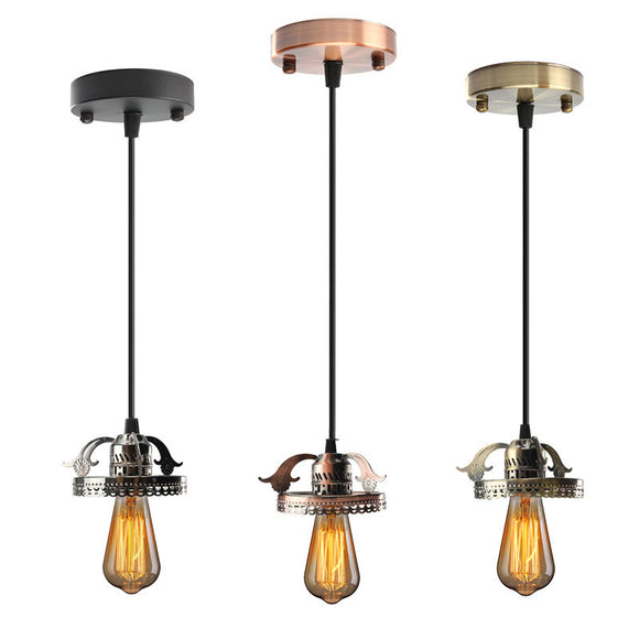 antique pendant light fittings