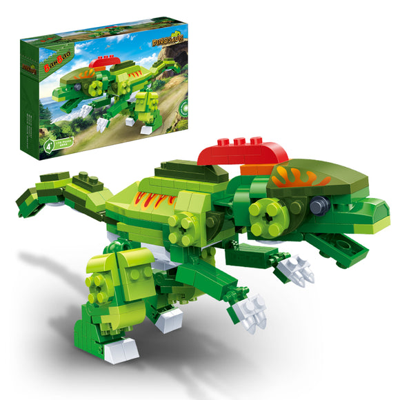 BanBao Parasaurolophus Jurassic Dinosaur  World Park Animal Blocks Toys Building Bricks Toys