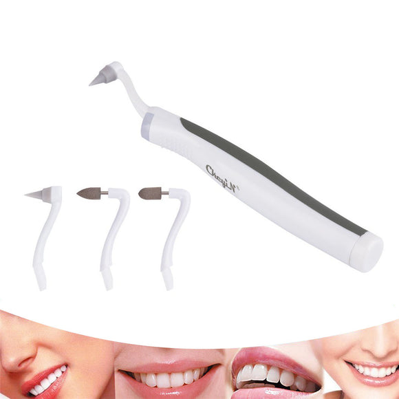 Dental Tools Kit Oral Hygiene Care Tools- Tooth Grinder Tooth Stain Eraser Plaque Remover with LED