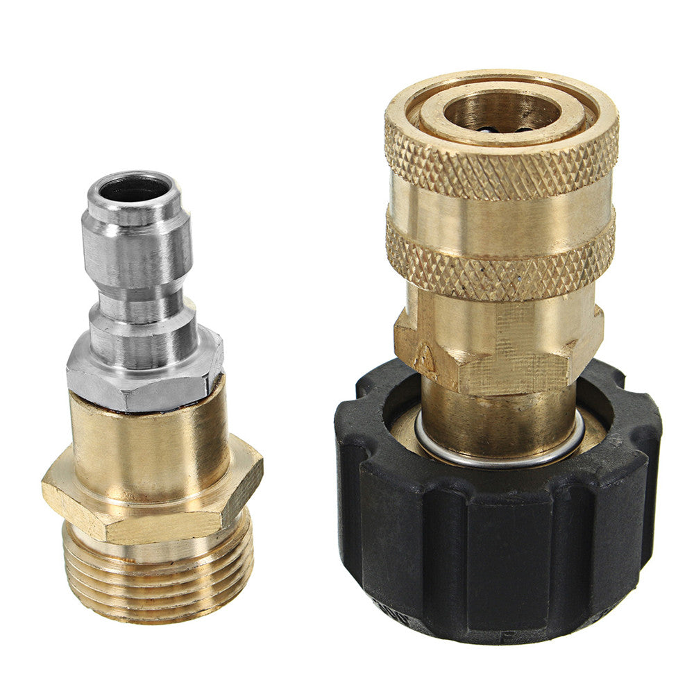 M22 Threaded Nozzle Quick Connect Head for Foam Gun High Pressure Wash ...